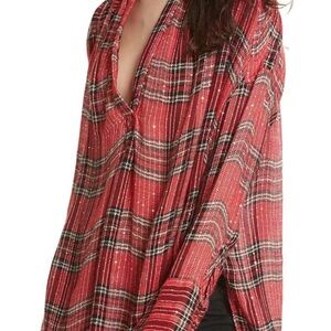 Free People “Fearless Love” Pullover Top Sz: XS-S